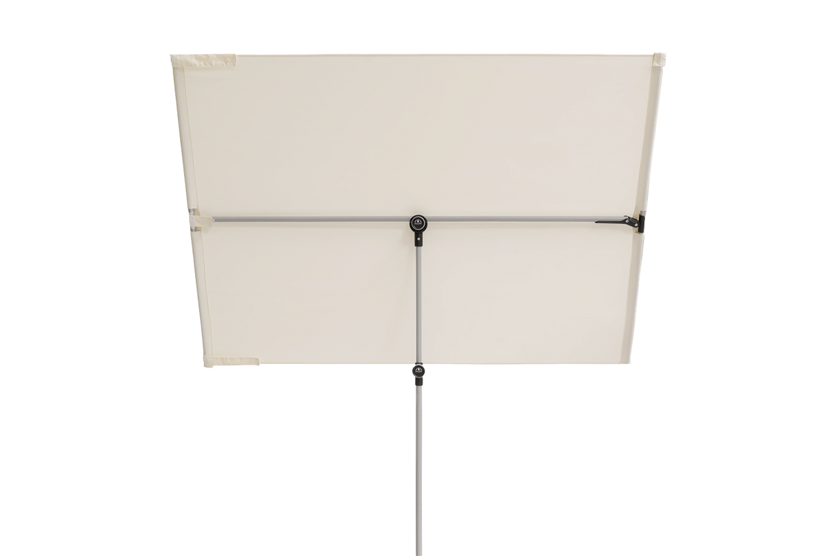 Active ensfarvet parasol 180 x 130 cm