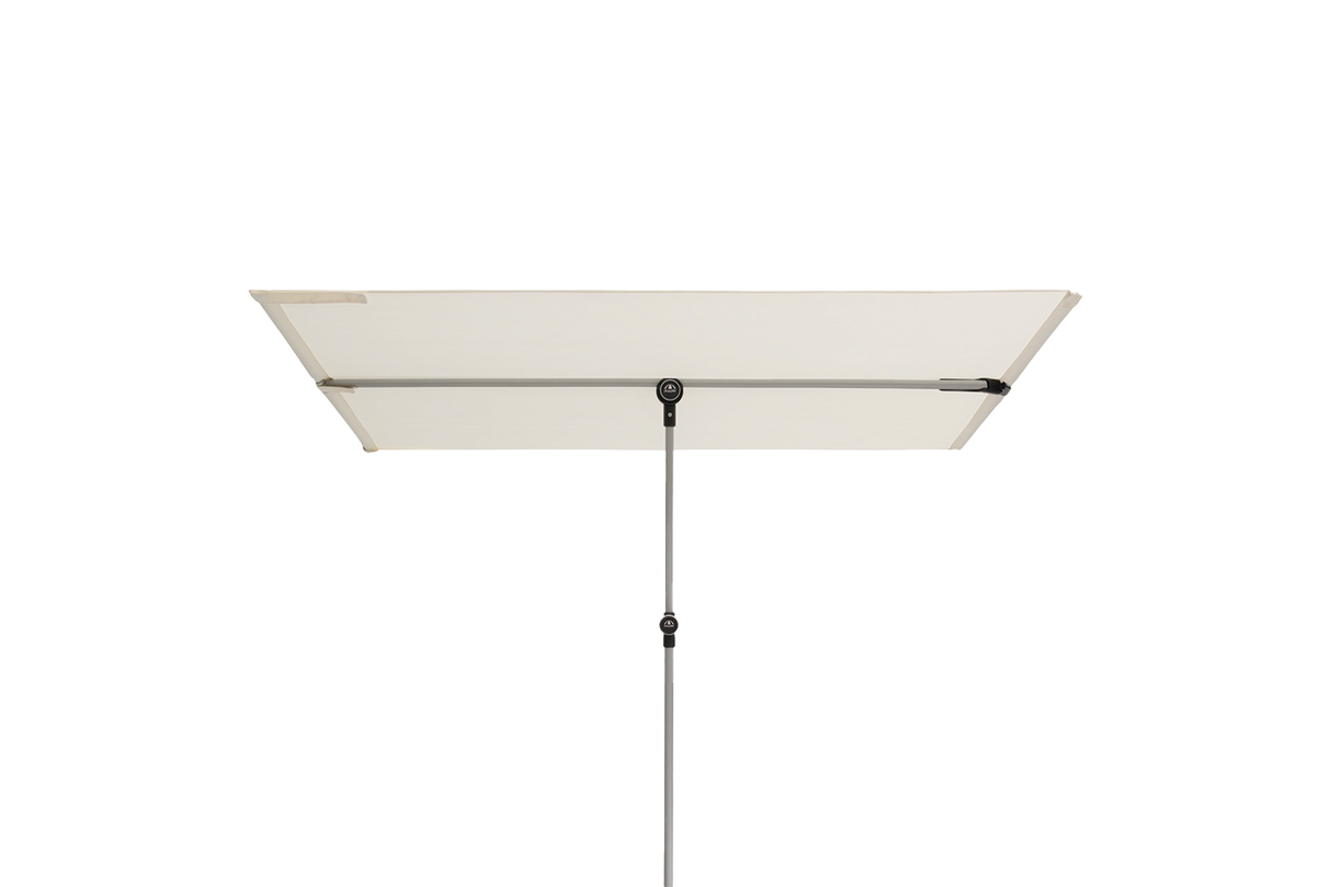 Active ensfarvet parasol 180 x 130 cm