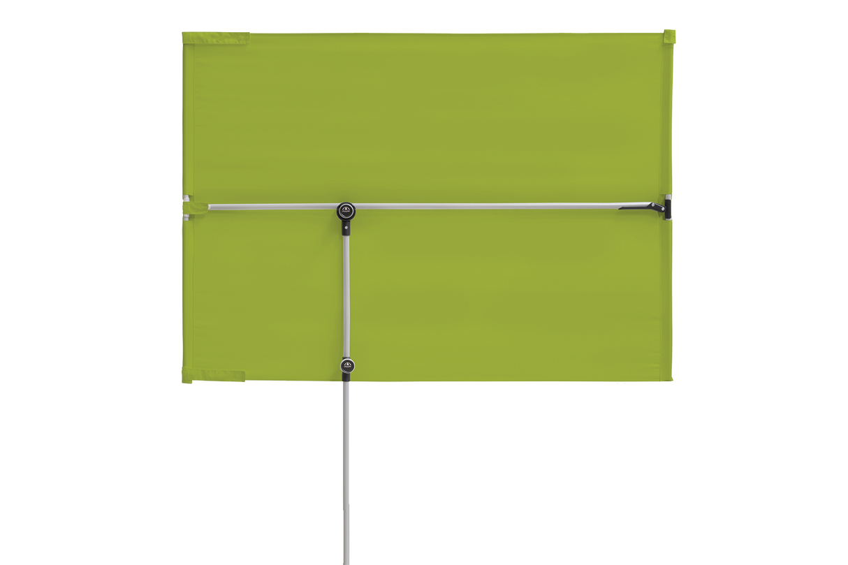 Active ensfarvet parasol 180 x 130 cm