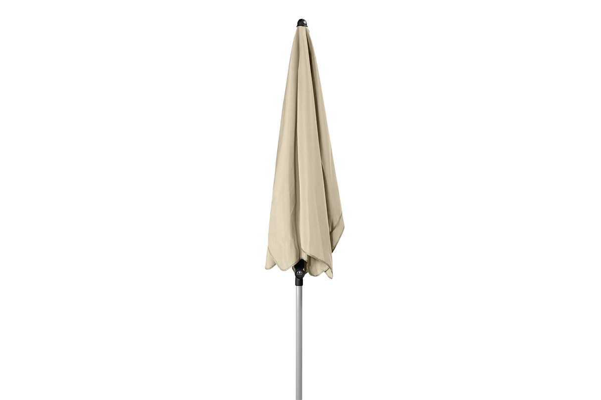 Active rektangulær parasol med knæk 180 x 120 cm