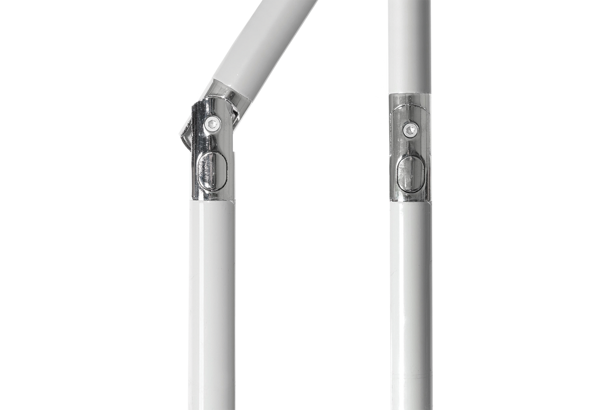 Active rektangulær parasol med knæk 180 x 120 cm