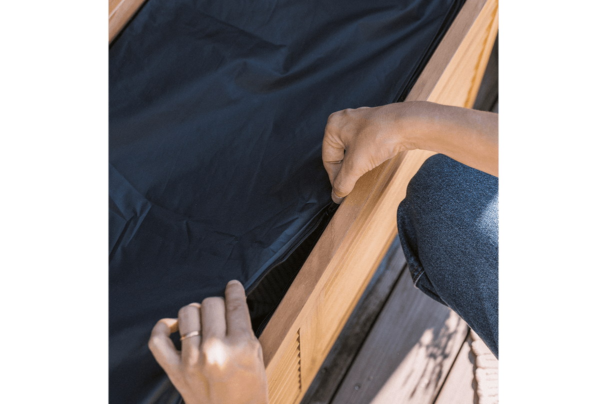 Agnes teak opbevaringsbænk 100 cm