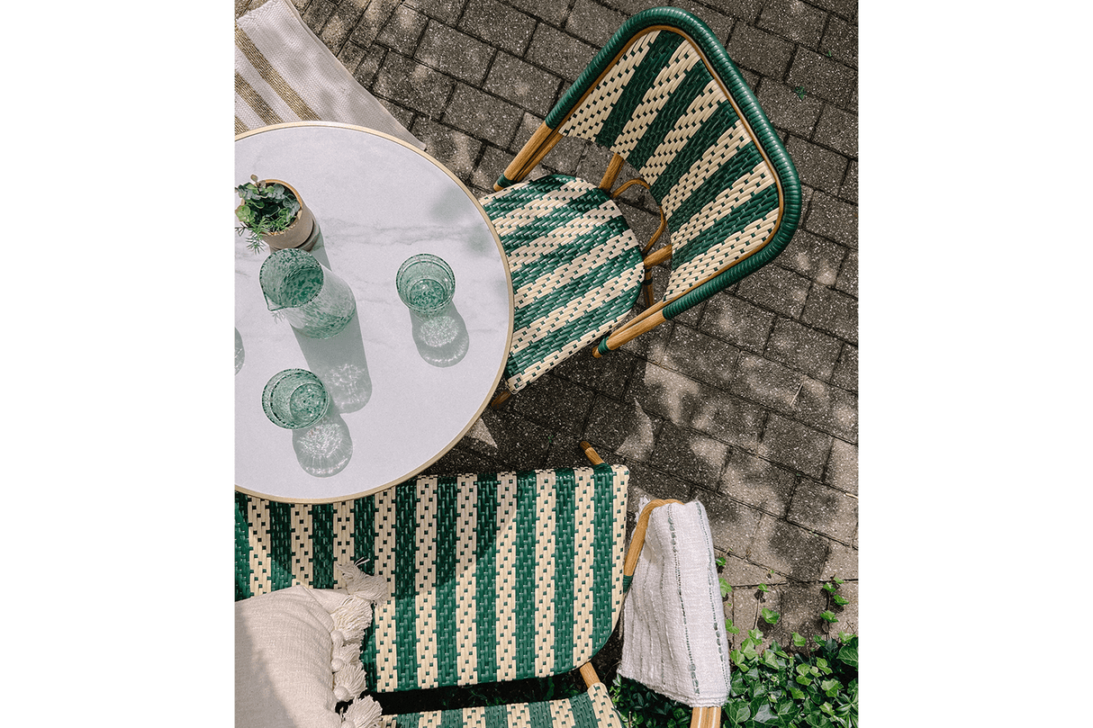 Eloise fransk flet caféstol