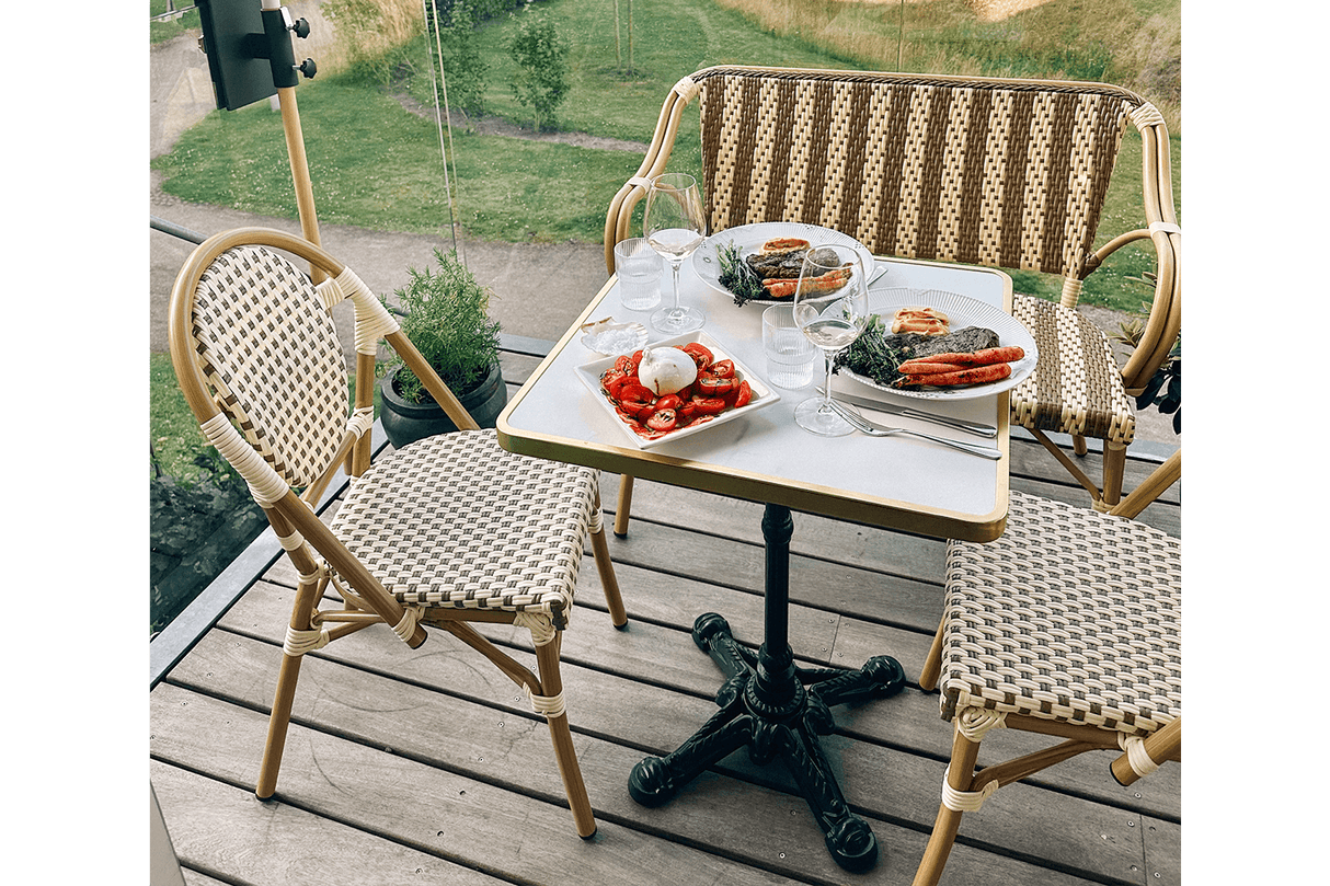 Colette fransk flet caféstol