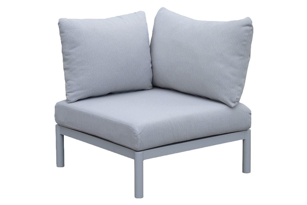 Luna aluminium loungesofa - Hjørne