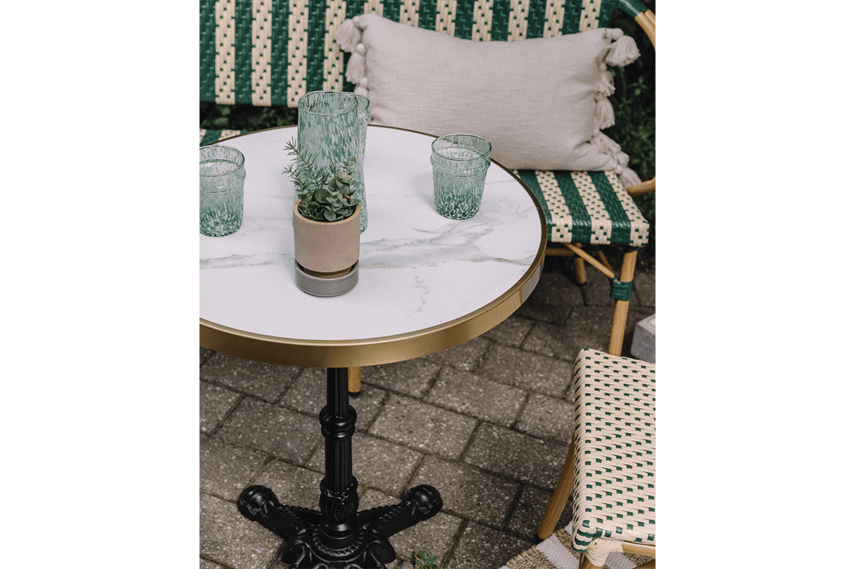 Margot HPL bordplade cafébord Ø60 cm