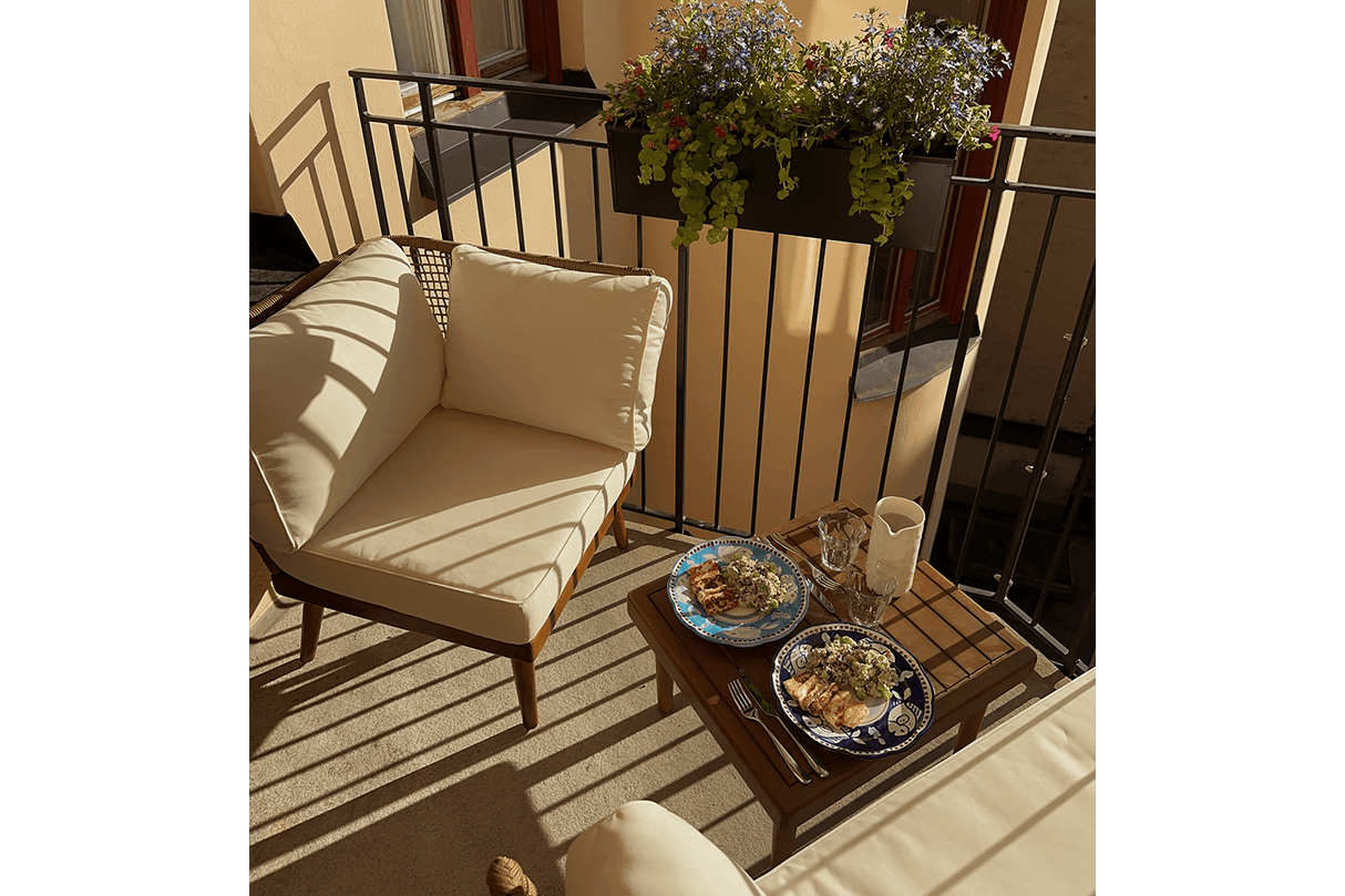 Regatta rope loungesofa - hjørne