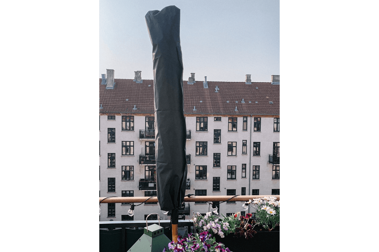 Solid overtræk til max Ø200 cm parasoller