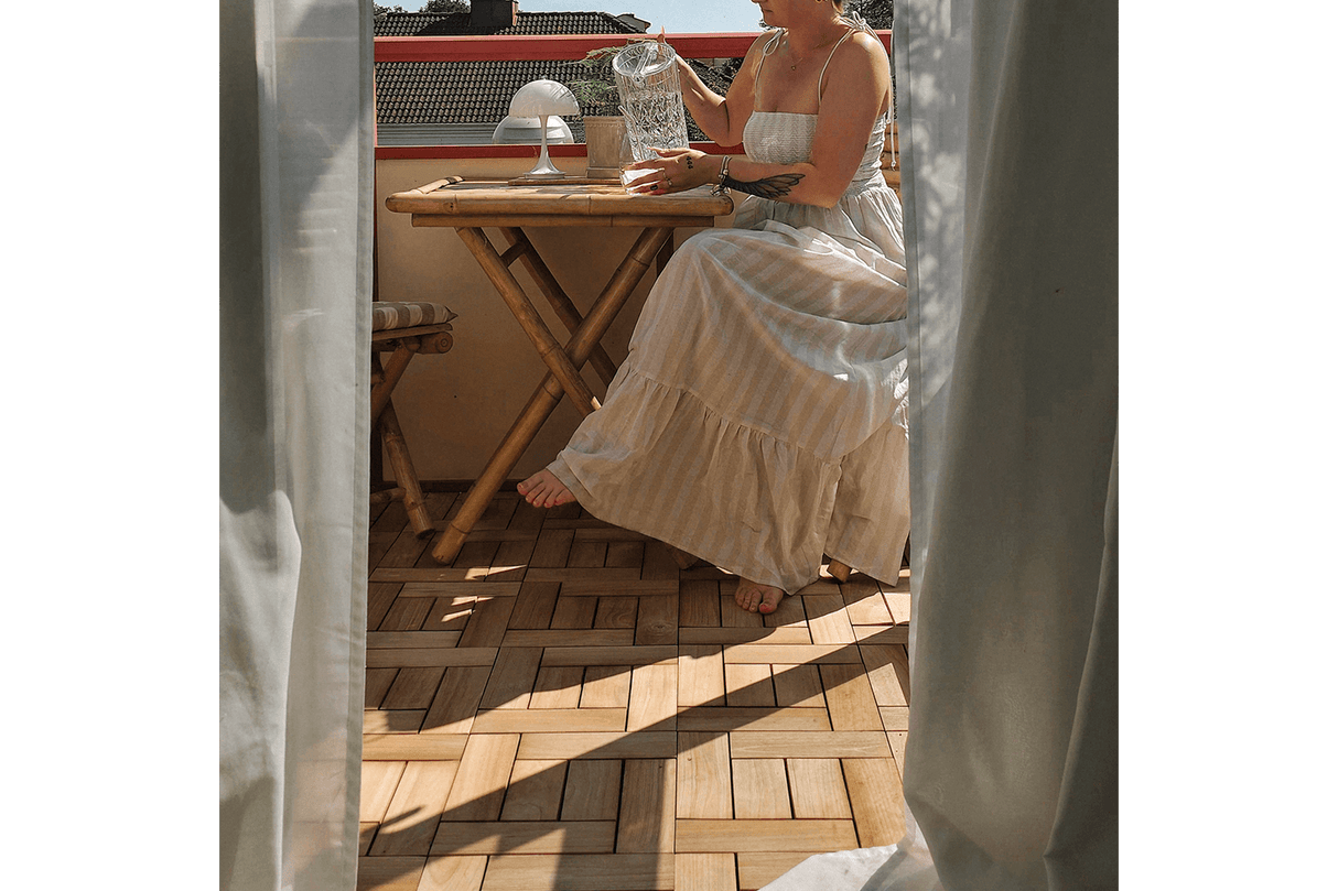 Tanja teak gulvfliser