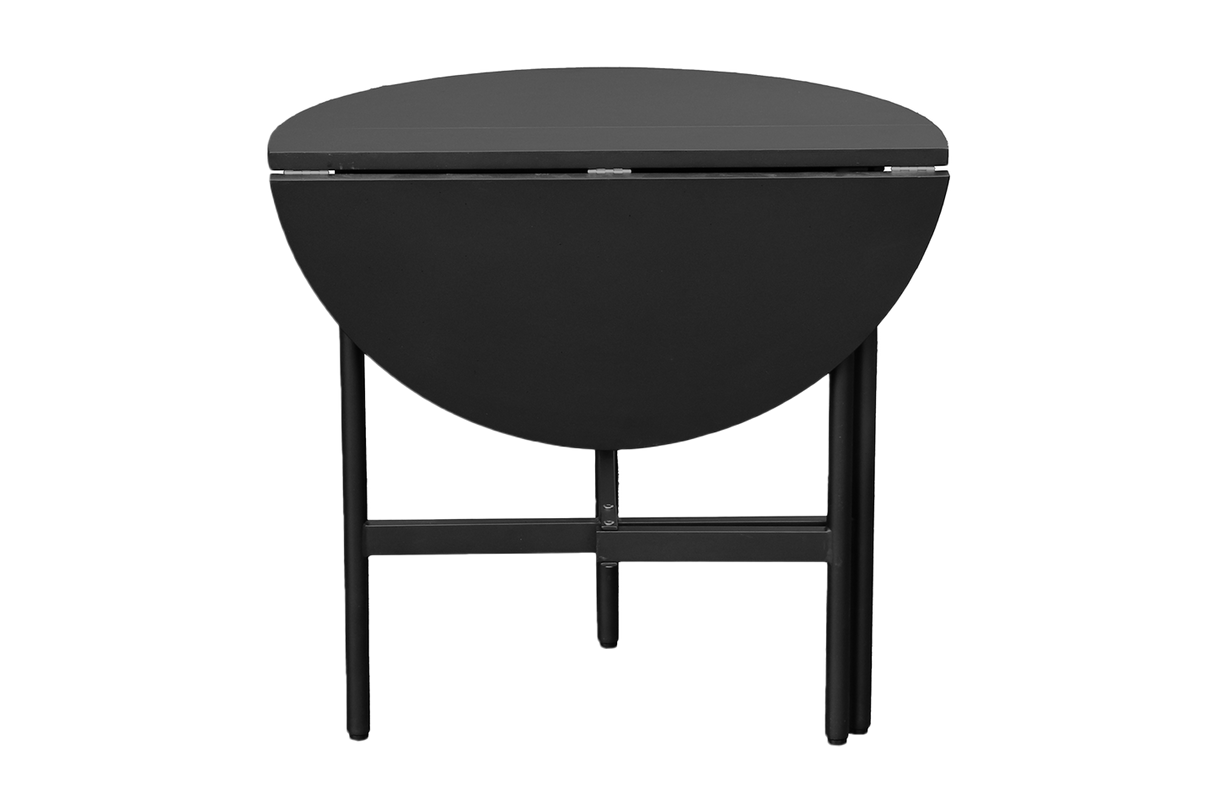 Clara metal gateleg bord Ø80 cm