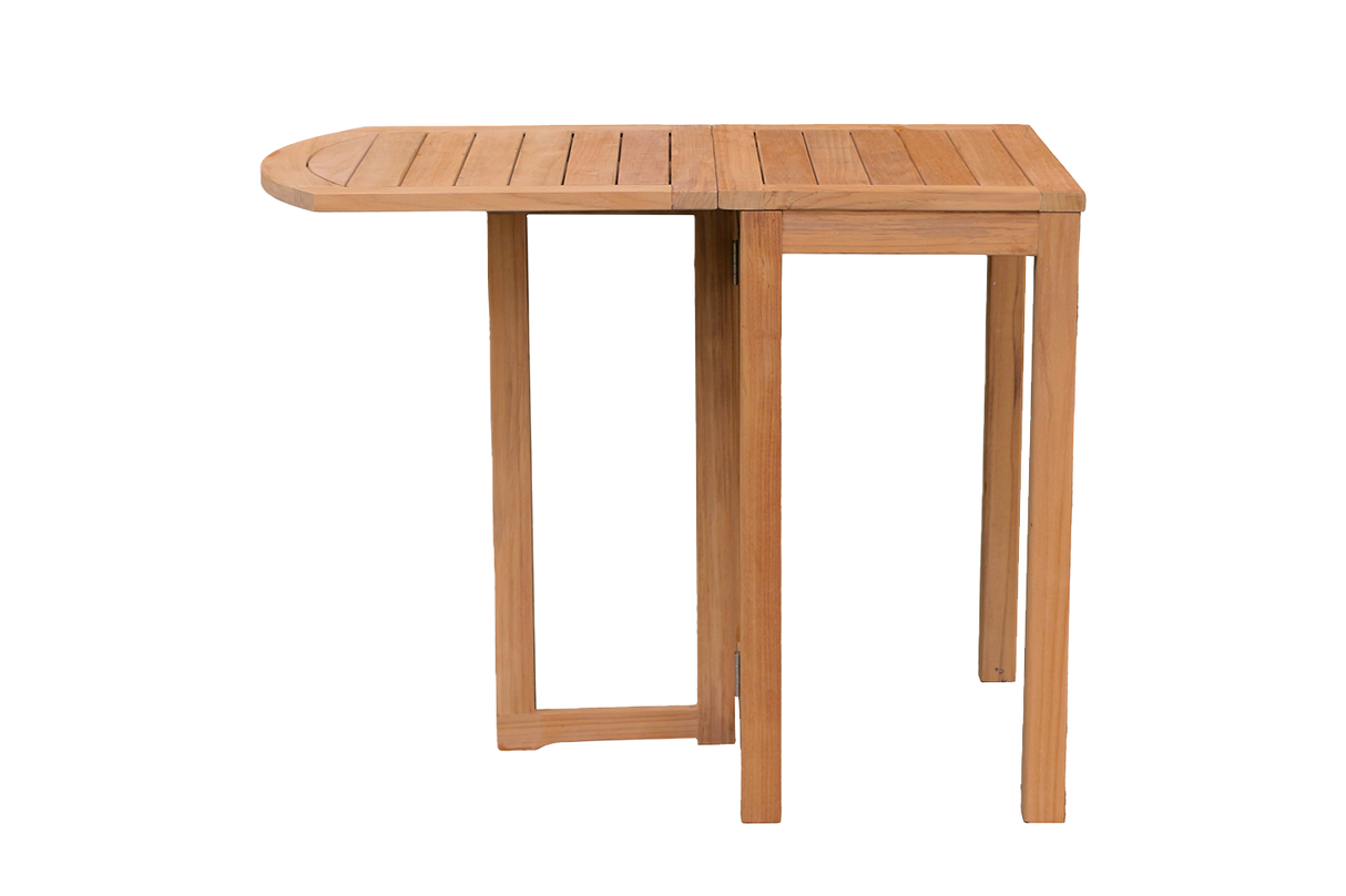 Vilma teak klapbord 60 x 40 cm