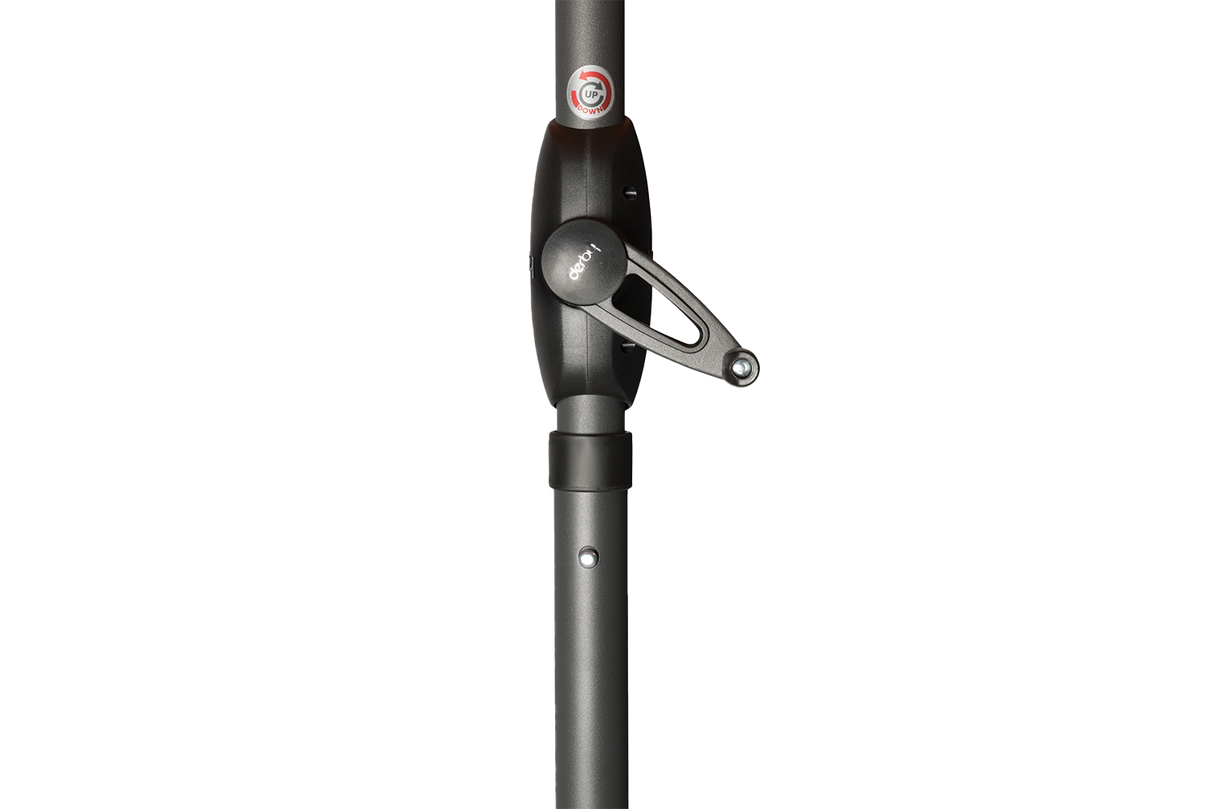 Neo parasol med knæk 250 x 200 cm