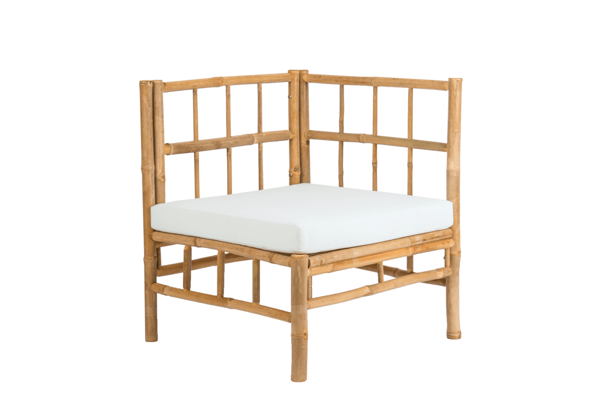 Beate bambus loungesofa - hjørne