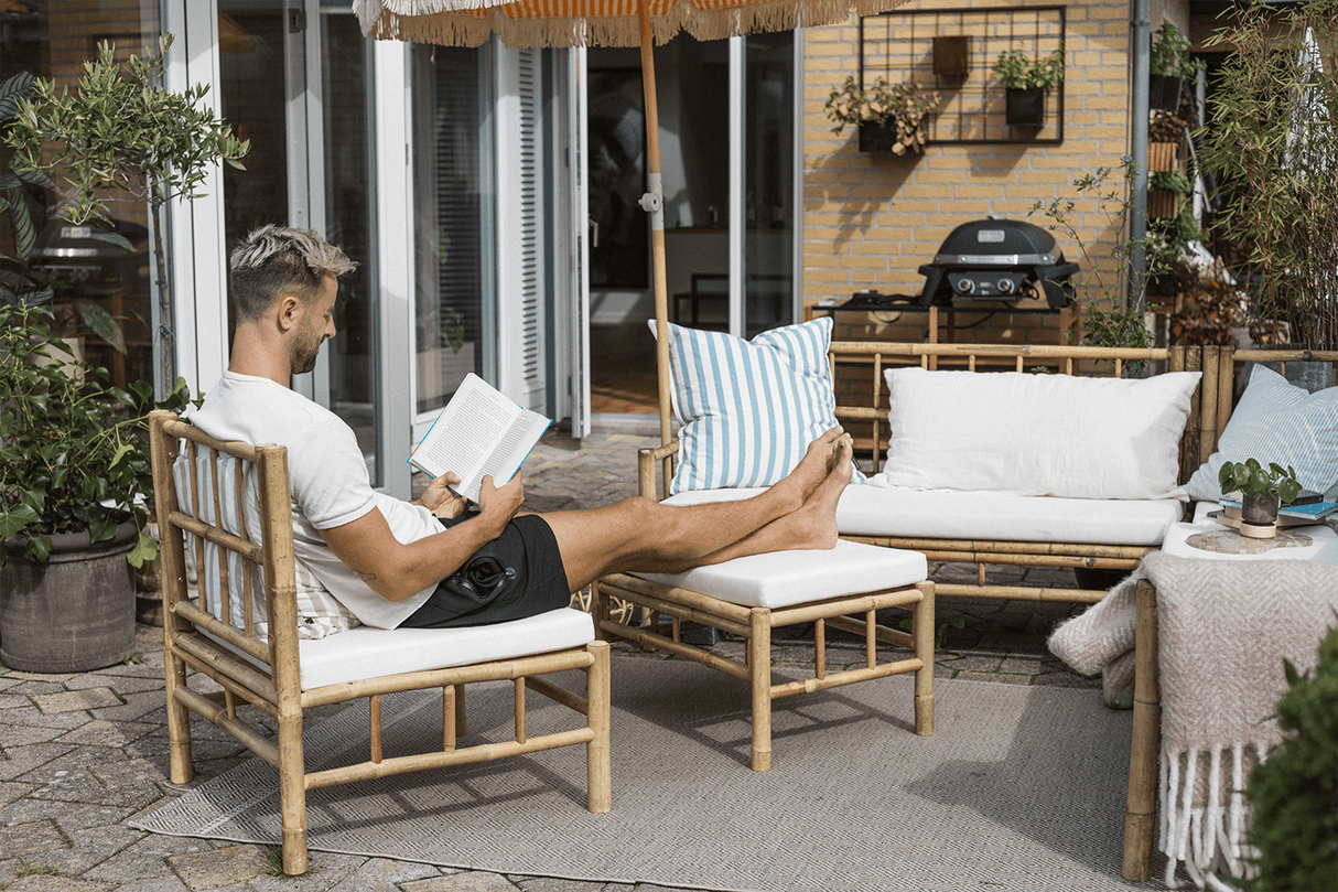 Beate bambus loungesofa - midtermodul