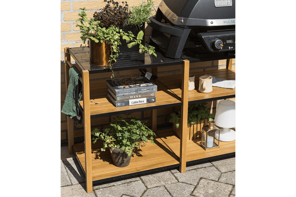 Dora grillbord med granitplade 60 x 50 cm