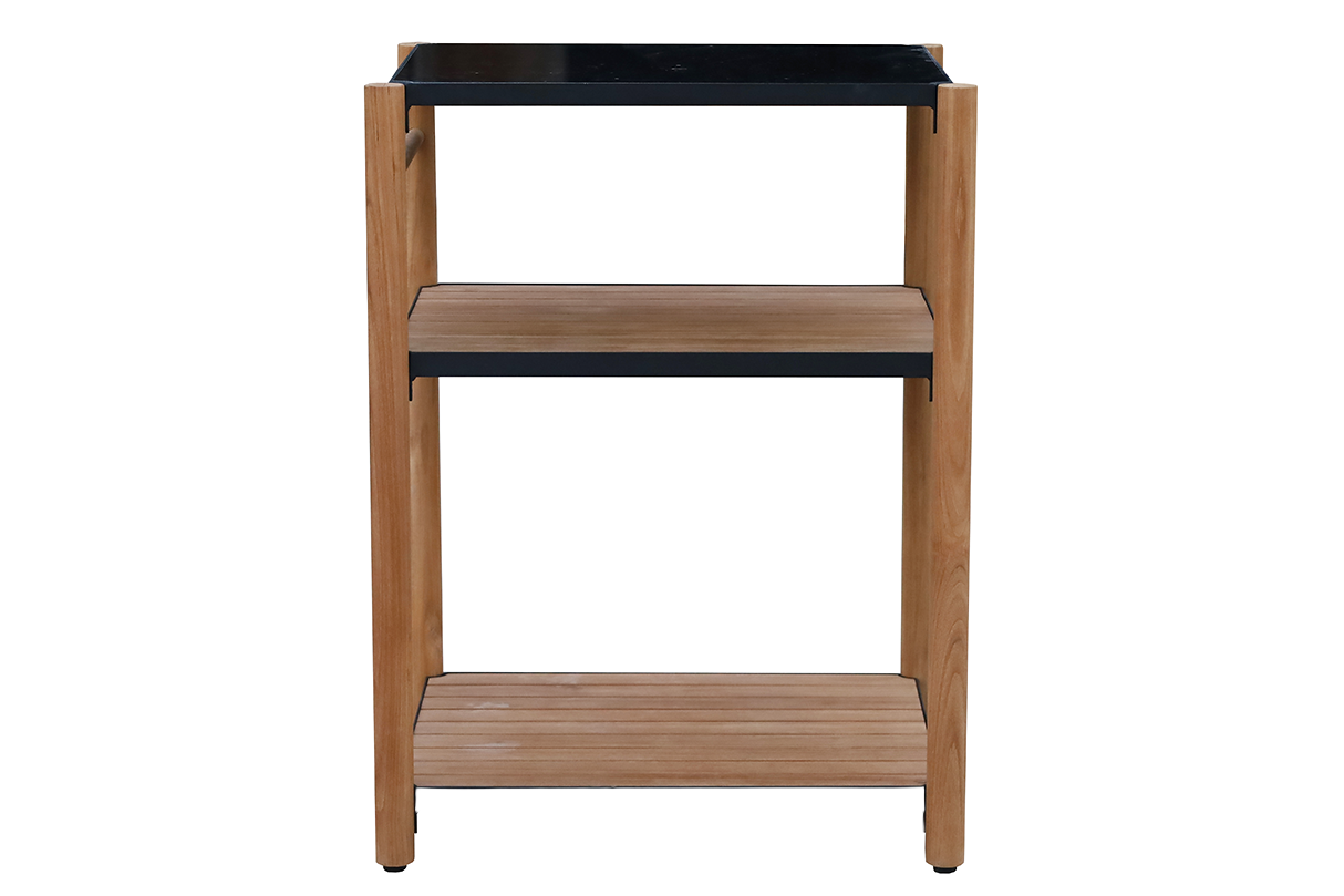 Dora teak grillbord med granitplade 60 x 50 cm