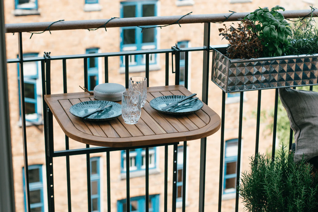 Ida teak hængebord 60 x 60 cm