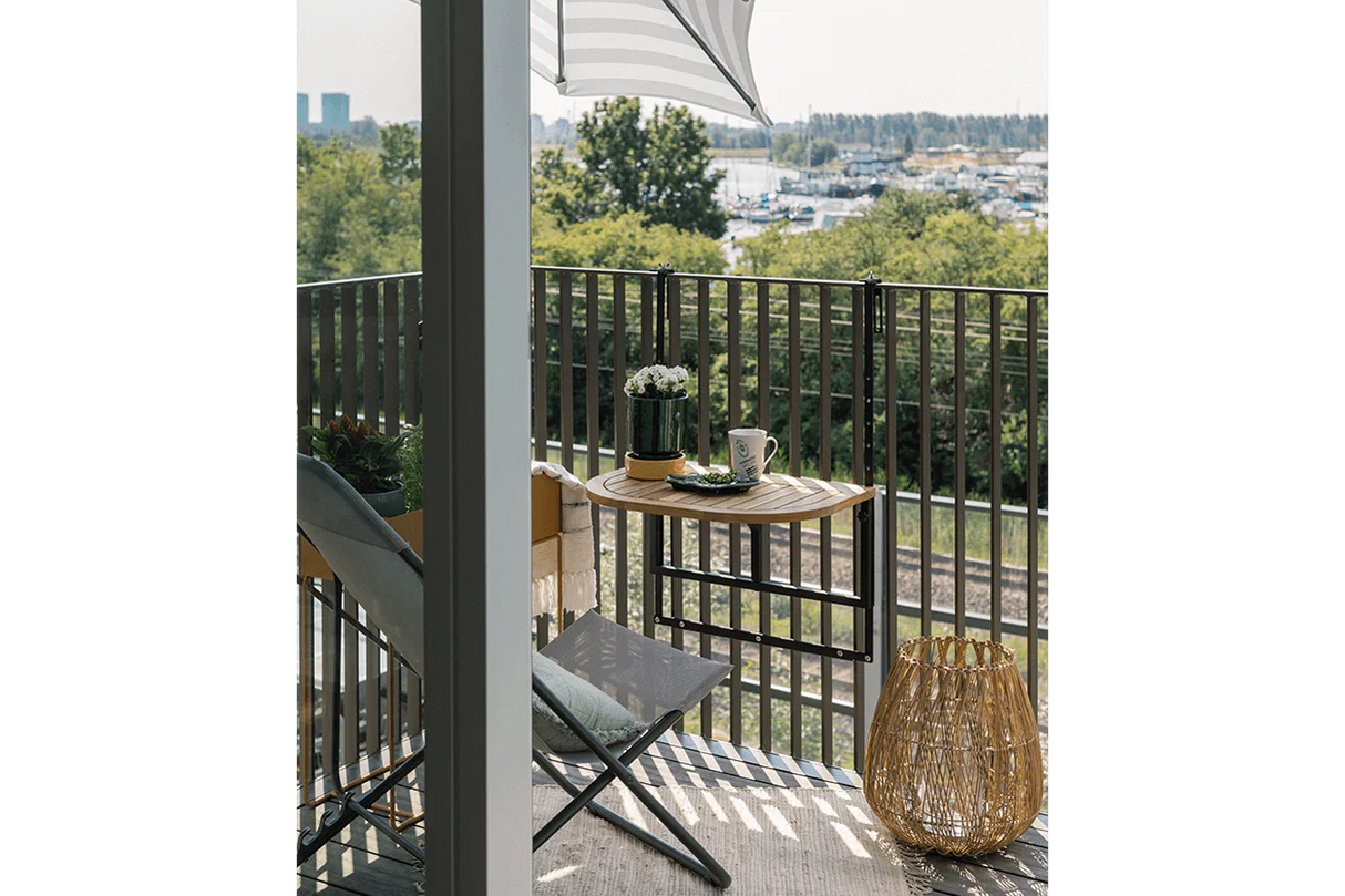 Ida teak hængebord 60 x 40 cm