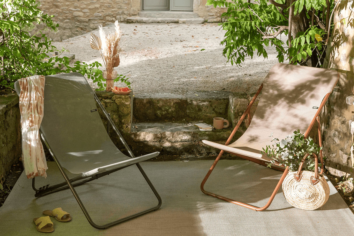 Maxi transat batyline liggestol m.farvet stel