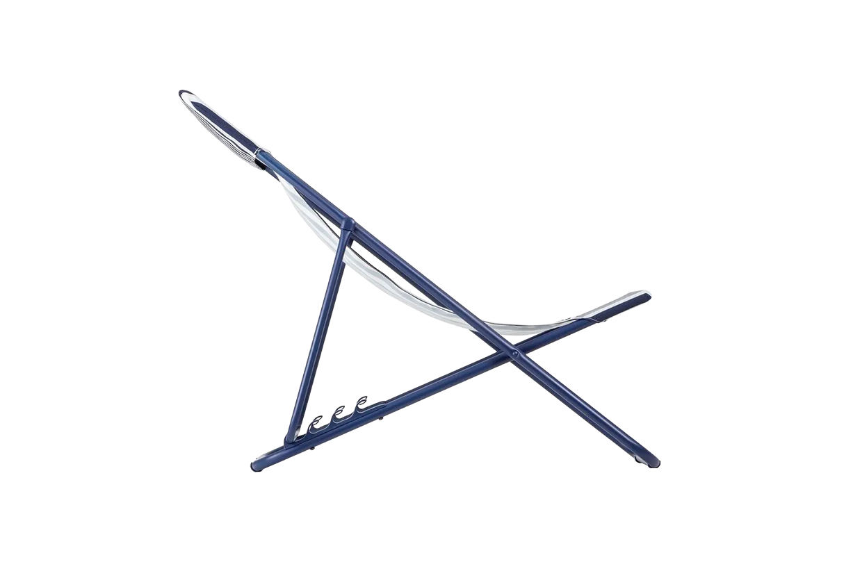 Maxi transat airlon stribet liggestol