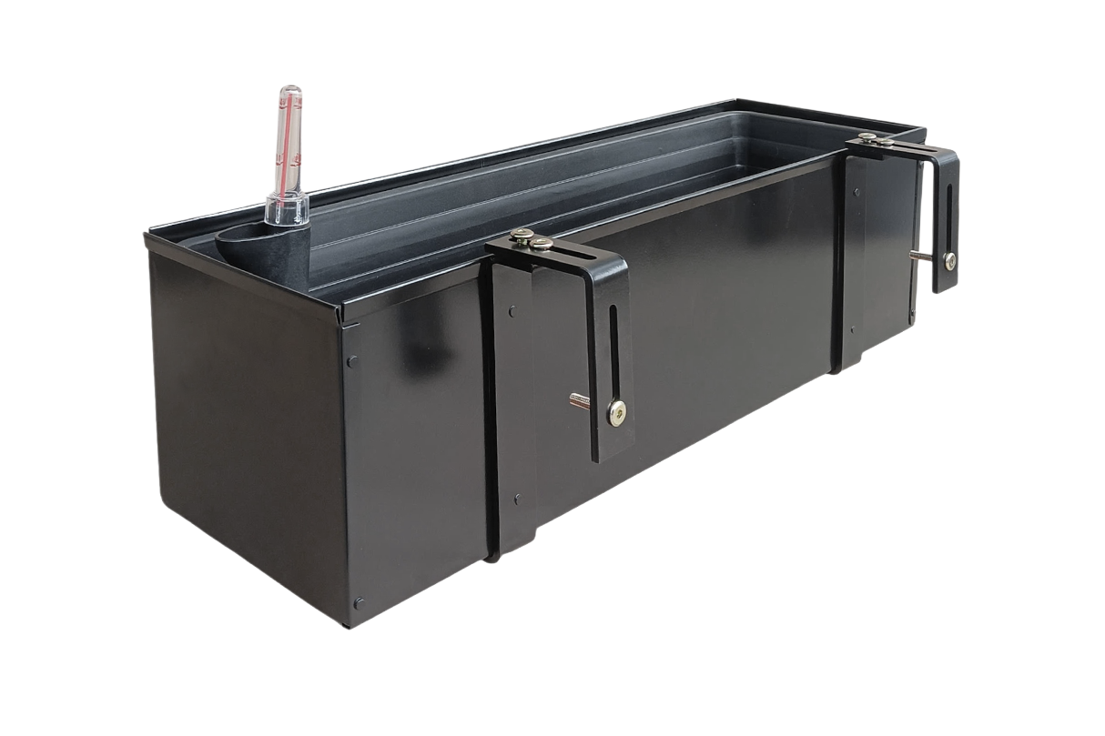 Liva sort altankasse med selvvanding 60 / 80 / 100 cm