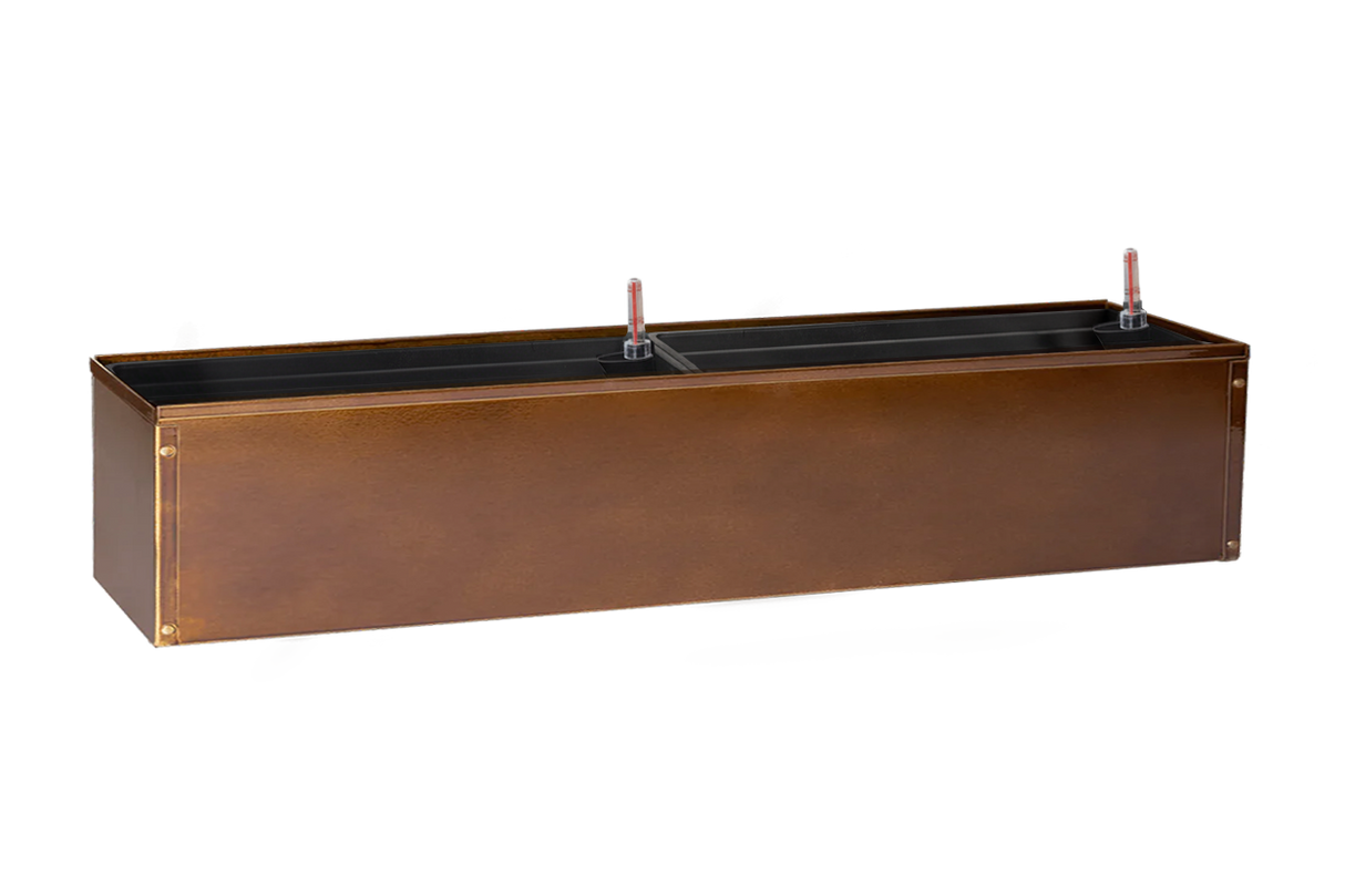 Liva kobber altankasse med selvvanding 60 / 80 / 100 cm