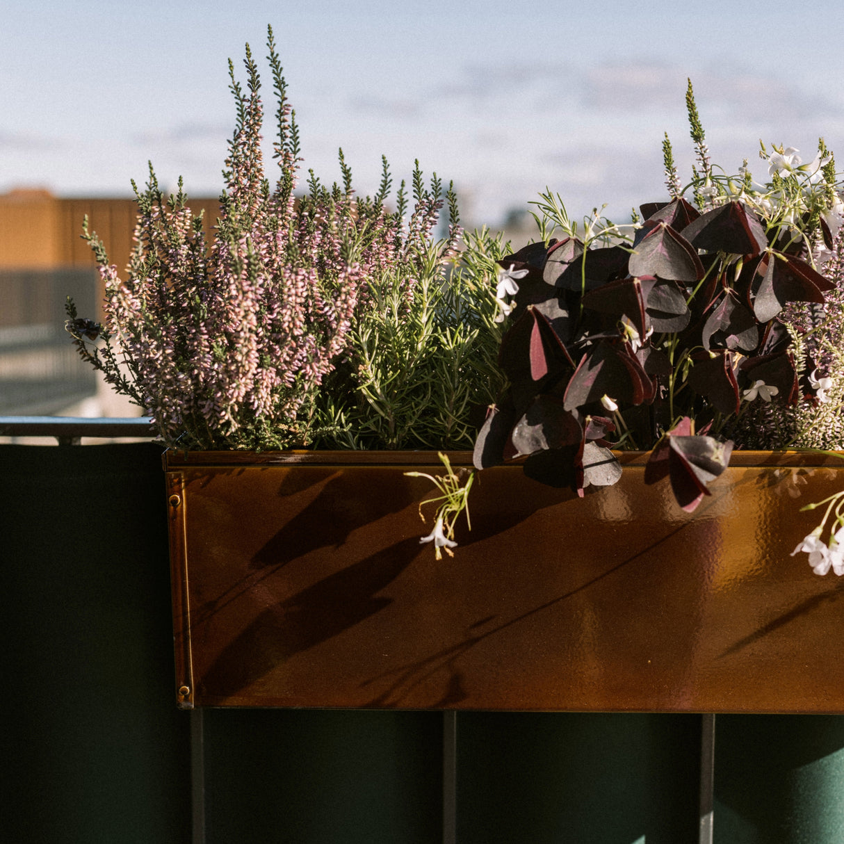 Liva kobber altankasse med selvvanding 60 / 80 / 100 cm