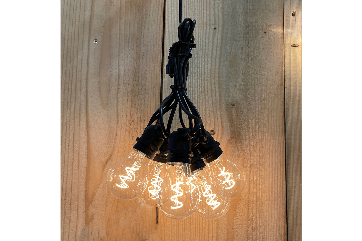 Festoon spiral lyskæde