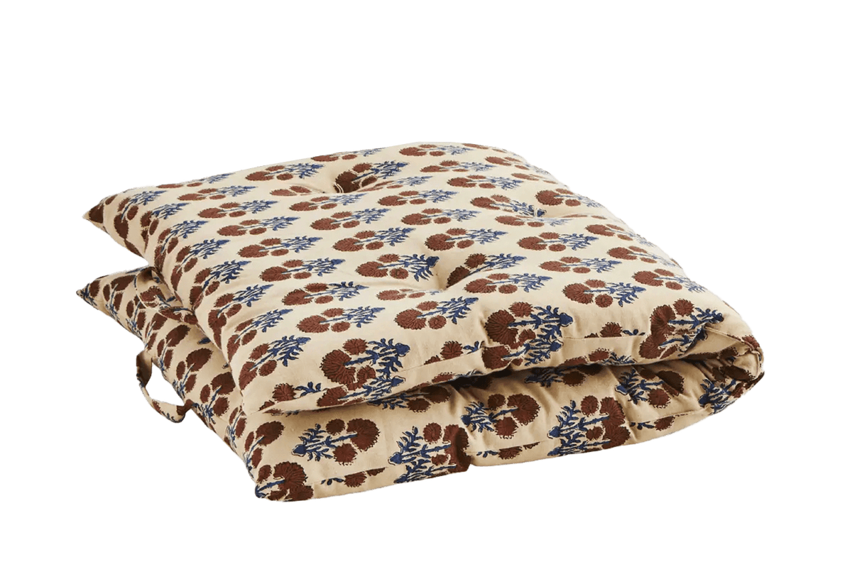 Blomstret madras 60 x 100 cm