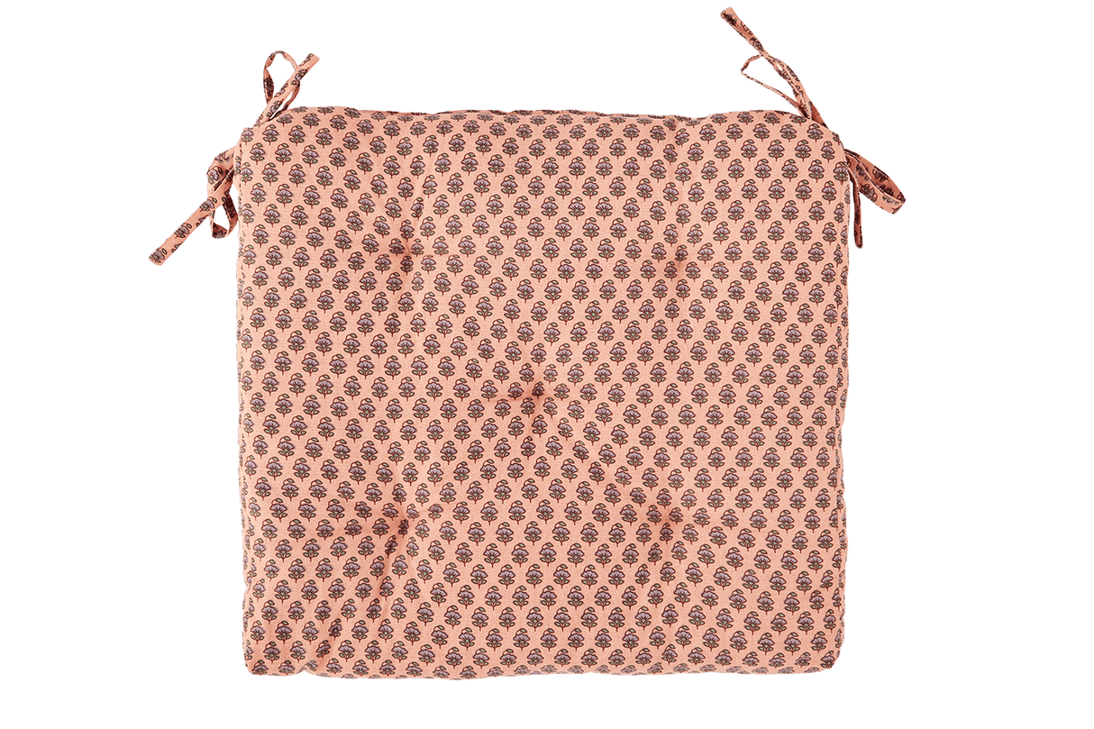 Siddehynde med print 45 x 45 cm