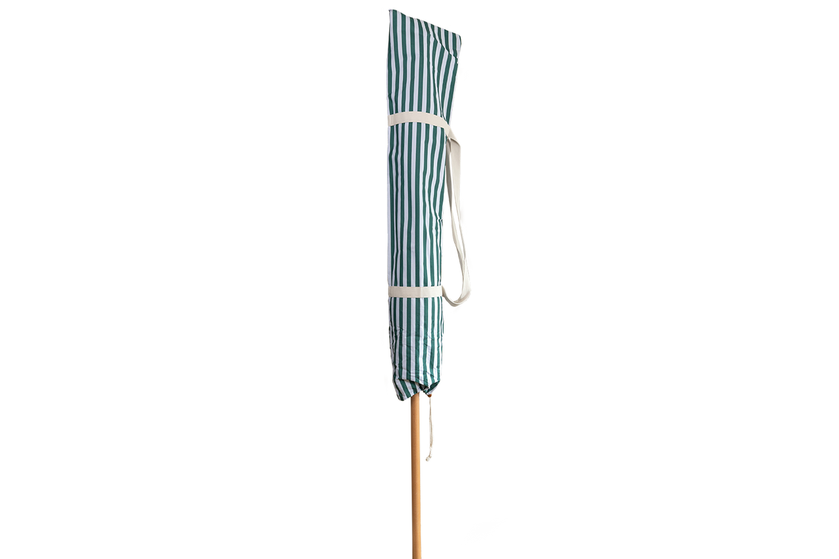 Sally dobbeltsidet parasol med knæk Ø155 / Ø180 cm