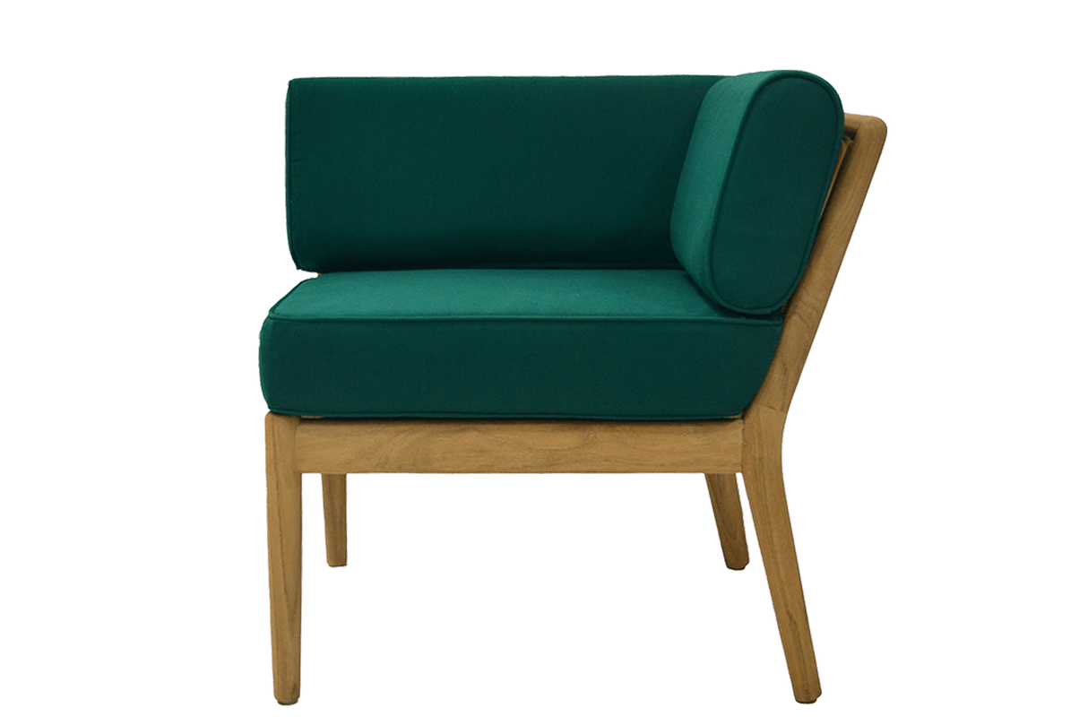 Sienna teak loungesofa - hjørne