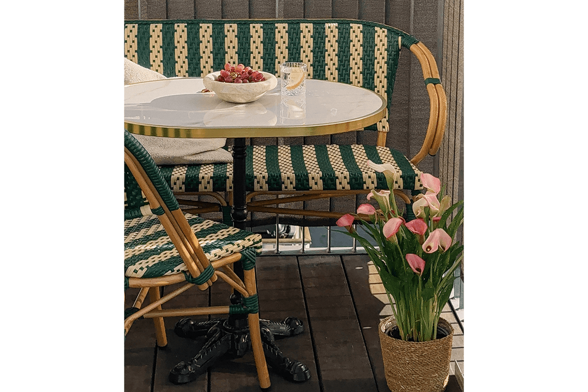 Vivienne cafébord 80 x 60 cm