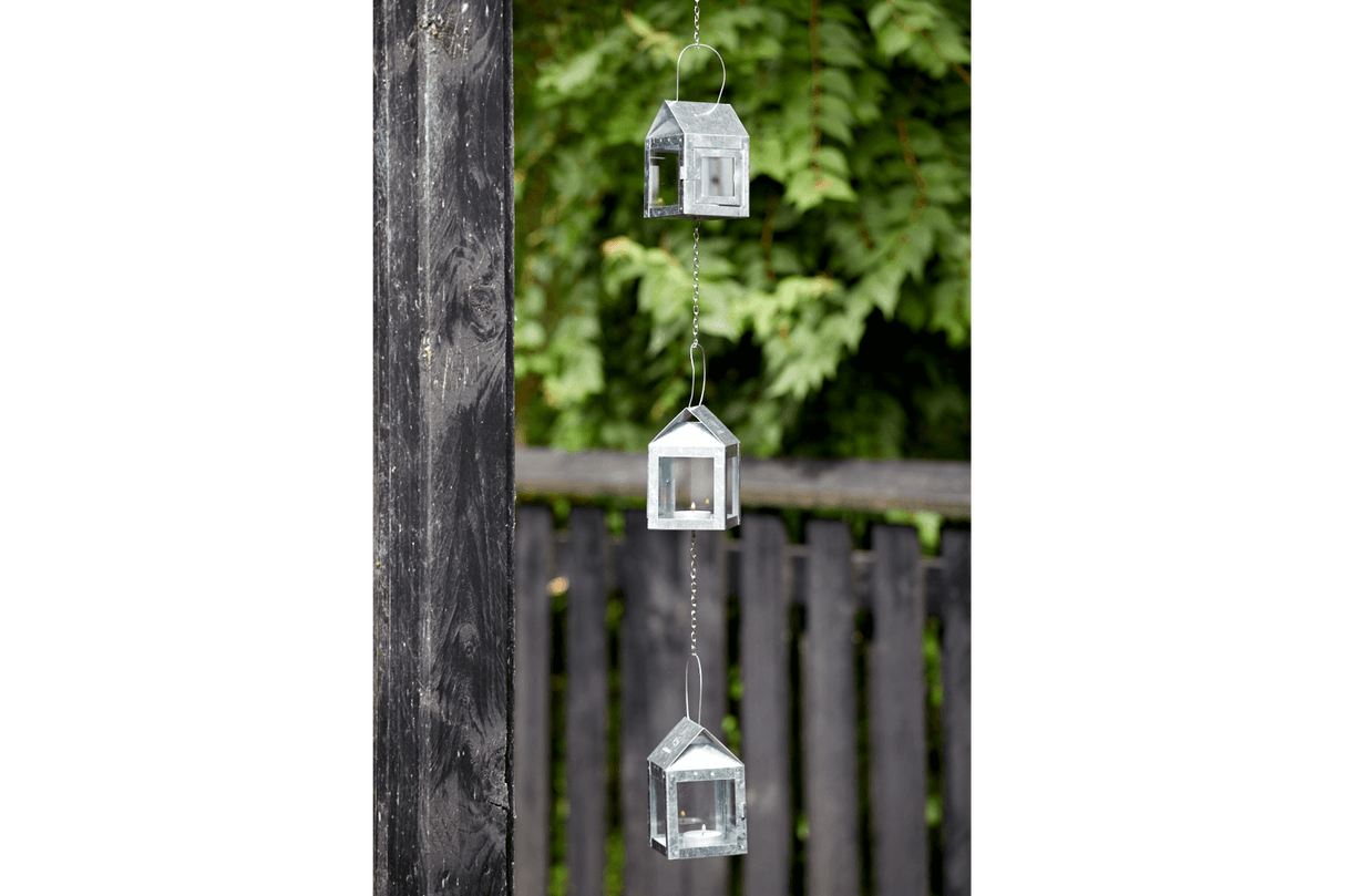 A2 living 3 lanterner på stålkæde