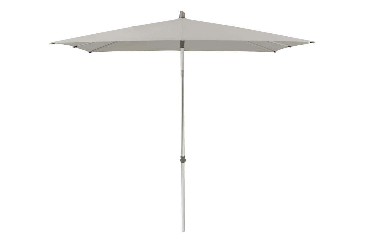 Alu smart easy parasol med knæk 200 x 200 cm