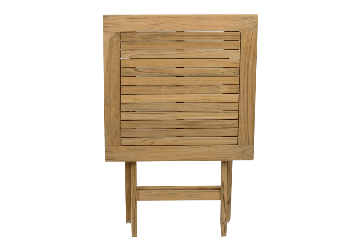 Anna teak klapbord 60 x 60 cm