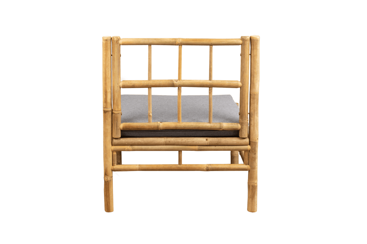 Beate bambus loungesofa - midtermodul