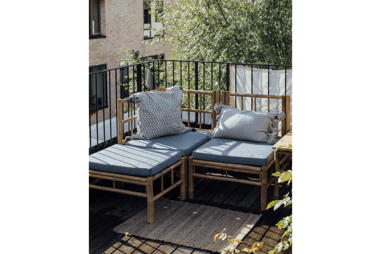 Beate bambus loungesofa - midtermodul