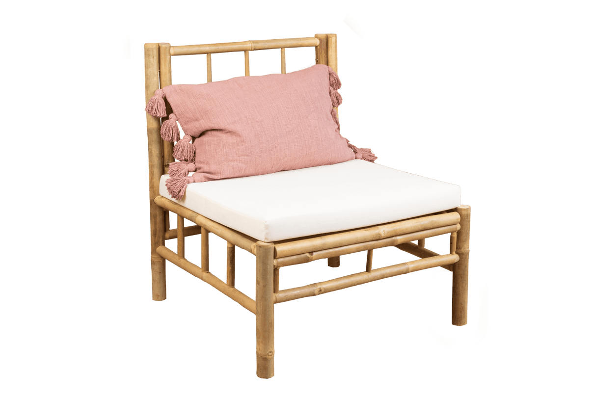 Beate bambus loungesofa - midtermodul