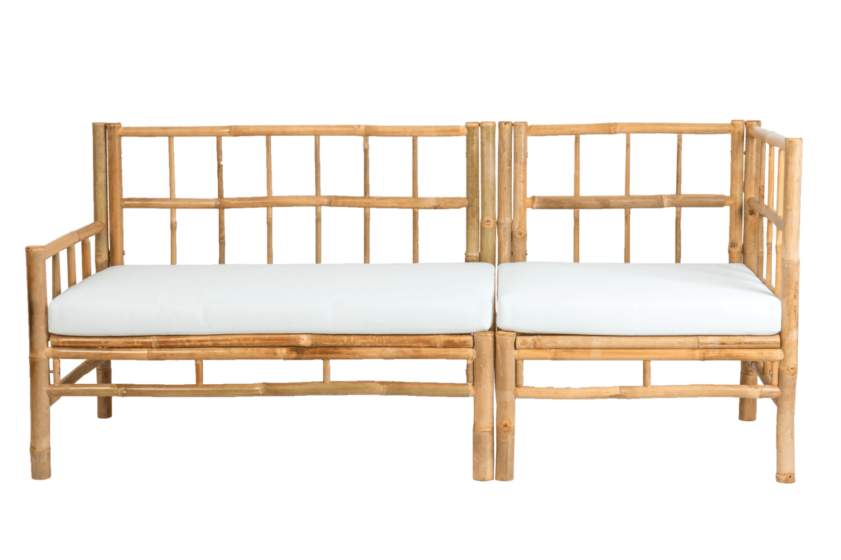 Beate bambus loungesofa - hjørne