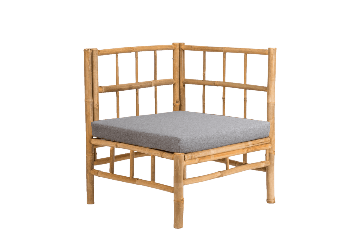 Beate bambus loungesofa - hjørne