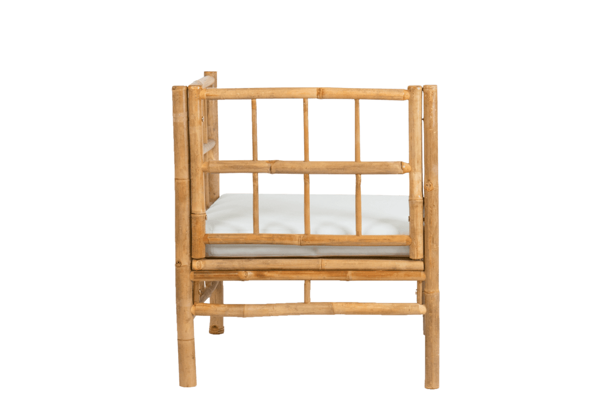 Beate bambus loungesofa - hjørne