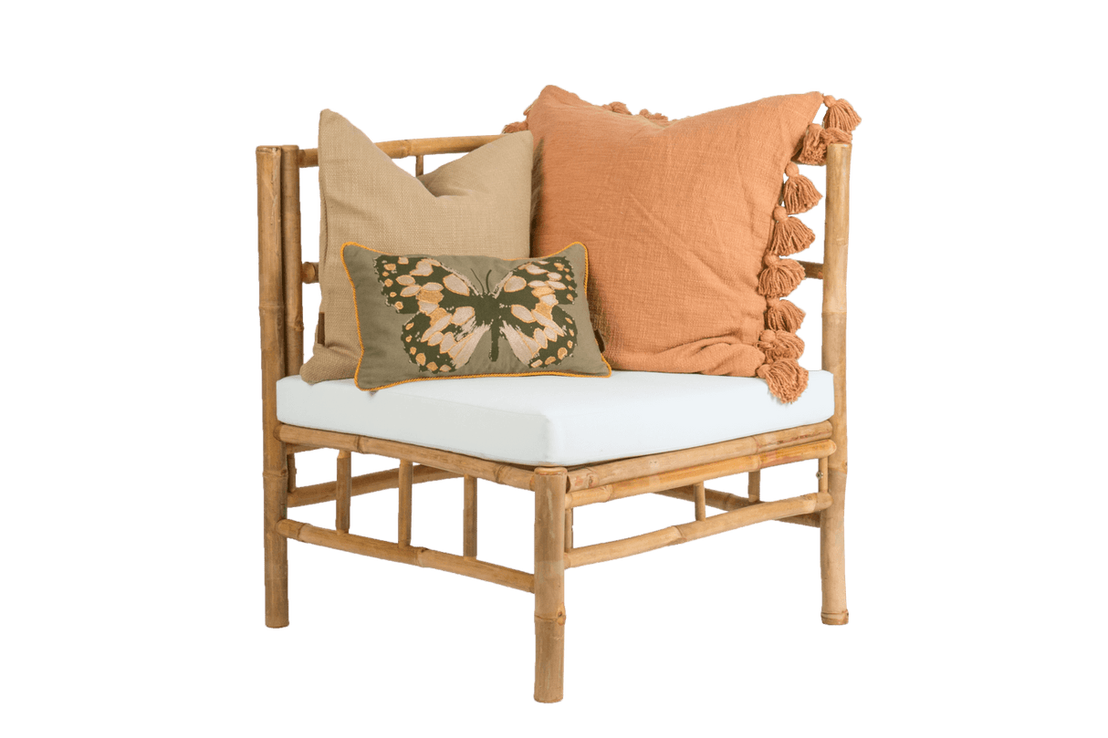 Beate bambus loungesofa - hjørne