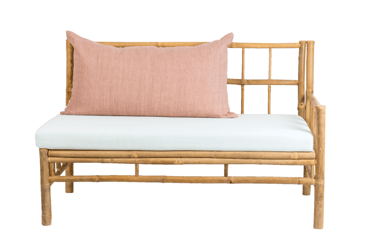 Beate bambus loungesofa - højre