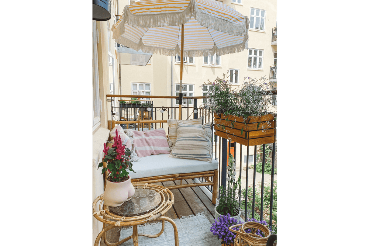 Beate bambus loungesofa - venstre