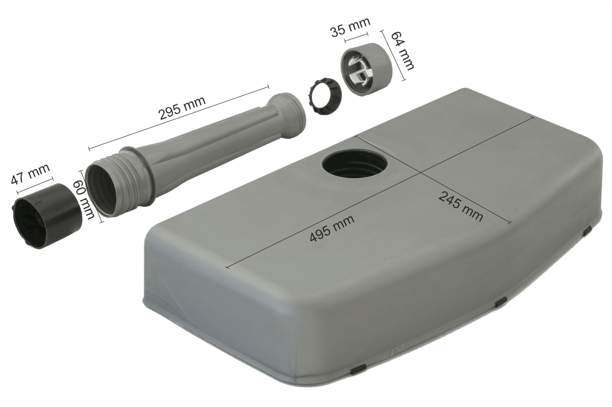 Parasolfod med beton 20 kg