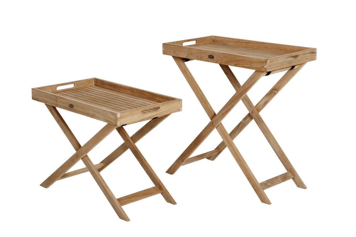 Turin teak bakkebord 70 x 40 cm