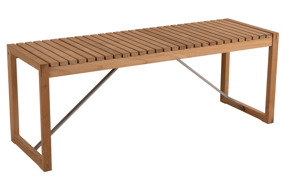 Vevi teak bænk 120 cm