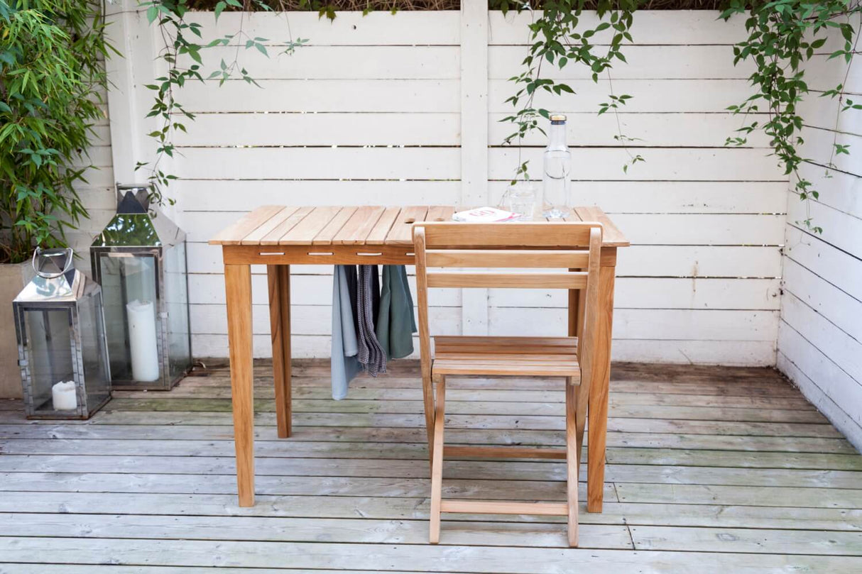 Clarish teak klapstol