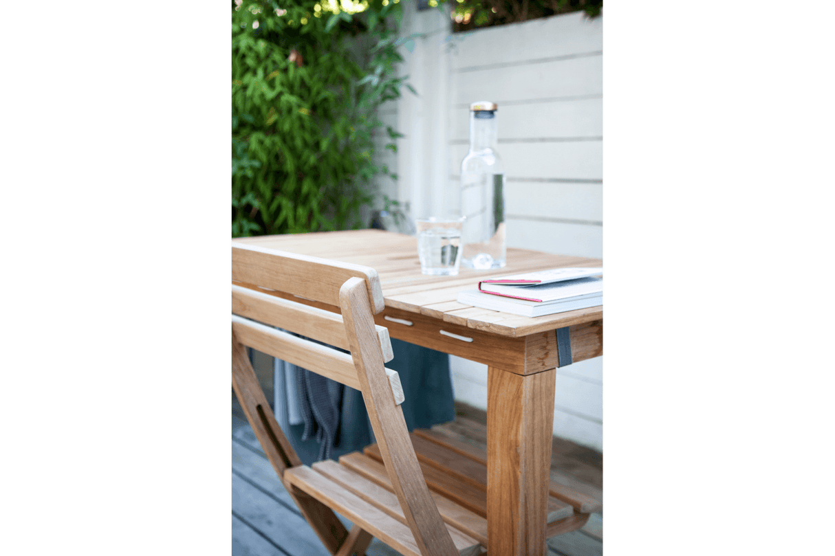 Clarish teak klapstol